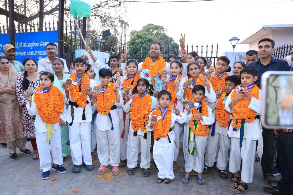 Twelve players from the SK Martial Arts Foundation of India created history